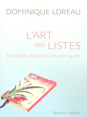 cover image of L'Art des listes